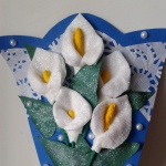 Каллы своими руками для любимой крёстной